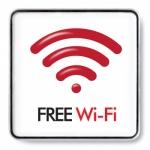 9416 - FREE Wi-Fi(120x120mm) 와이파이