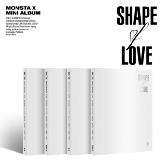 몬스타엑스 (MONSTA X) - 미니앨범 11집 : SHAPE of LOVE [버전 4종 중 1종 랜덤 발송]
