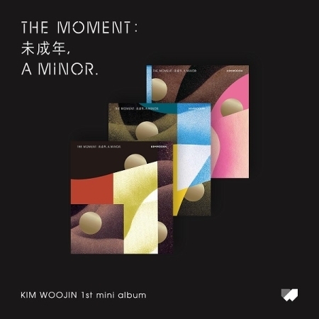 김우진 - The moment : 未成年, a minor.[A/B/C ver. 중 랜덤 발송]