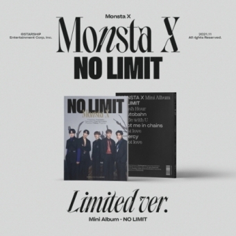 몬스타엑스 (MONSTA X) - 미니앨범 10집 : NO LIMIT [Limited ver.]