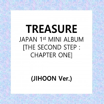 TREASURE (트레저) - JAPAN 1st MINI ALBUM [THE SECOND STEP : CHAPTER ONE] [JIHOON Ver.]
