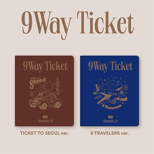 프로미스나인 (fromis_9) - 9 Way Ticket [TICKET TO SEOUL/9 TRAVELERS ver. 중 랜덤발송]