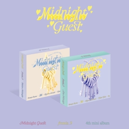 프로미스나인 (fromis_9) - 미니앨범 4집 : Midnight Guest [버전 2종 중 1종 랜덤 발송] [키트앨범]