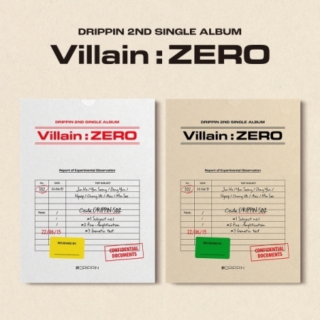DRIPPIN (드리핀) - Villain : ZERO [A/B ver. 중 랜덤발송]