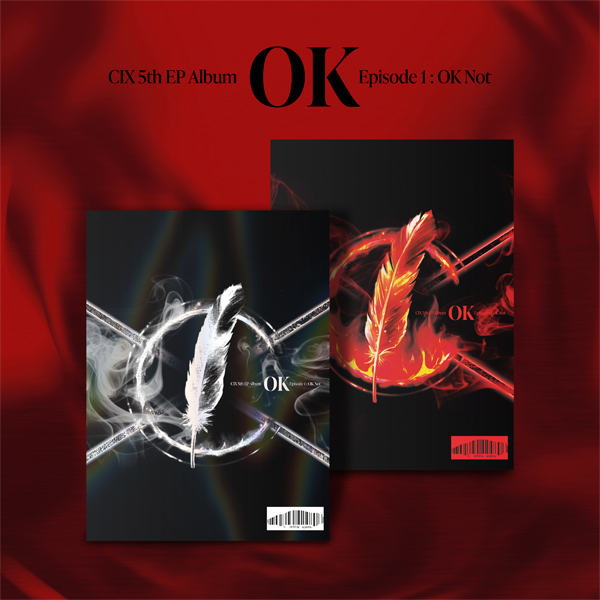 씨아이엑스 (CIX) - 미니앨범 5집 : ‘OK’ Episode 1 : OK Not [앨범버전 2종 중 1종 랜덤 발송]